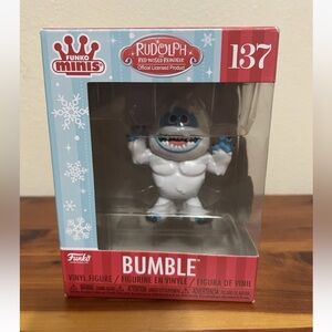 Funko Minis: Rudolph The Red Nose Reindeer- Bumble #137 Brand New In Box cl